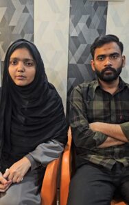 राजधानी लखनऊ में पत्नी अपनी दूसरी शादी के डर से घर से अपने पति संग भागी पत्नी