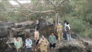 जालौन में भीषण गर्मी के बीच गांव आग का तांडव