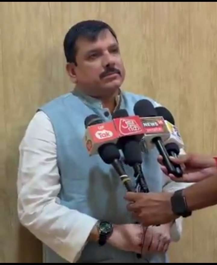 ट्रस्ट मोदी ने बनाया लूट का माल BJP को पहुंचा-आप सांसद संजय सिंह का बयान