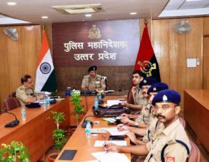 पुलिस महानिदेशक उत्तर प्रदेश द्वारा साइबर अपराध नियंत्रण एवं पीड़ित केंद्रित व्यवस्था को और अधिक प्रभावी बनाने के लिए प्रदेशव्यापी समीक्षा बैठक आयोजित