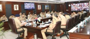 पुलिस महानिदेशक उत्तर प्रदेश द्वारा उच्चस्तरीय अपराध समीक्षा बैठक