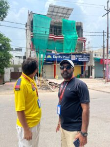 विकासनगर में भवन क्षतिग्रस्त, सिविल डिफेंस और पुलिस ने संभाला मोर्चा